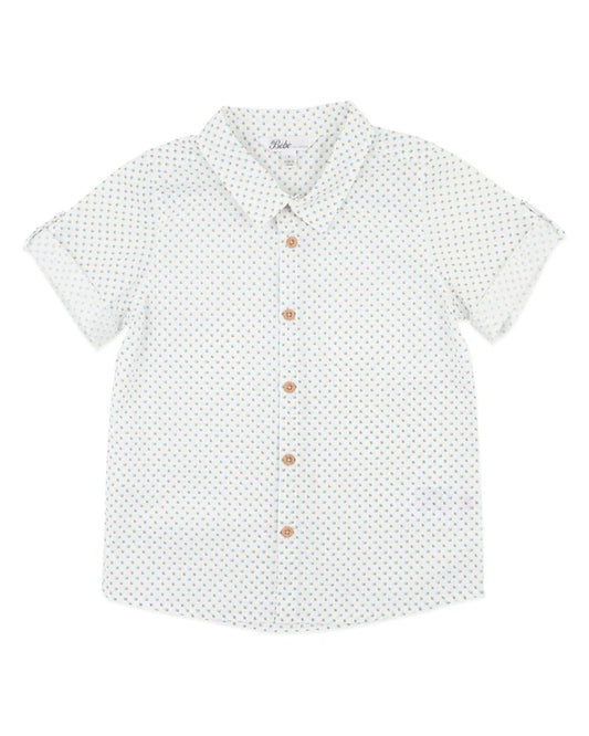 ROMAN GEO PRINT SS SHIRT