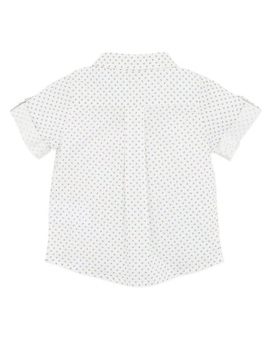 ROMAN GEO PRINT SS SHIRT