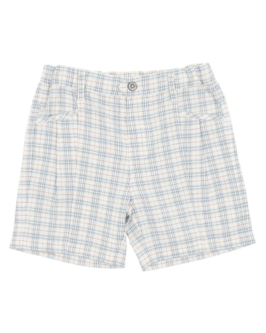 ROMAN CHECK SHORTS 3-7YRS