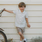 ROMAN GEO PRINT SS SHIRT 3-7YRS