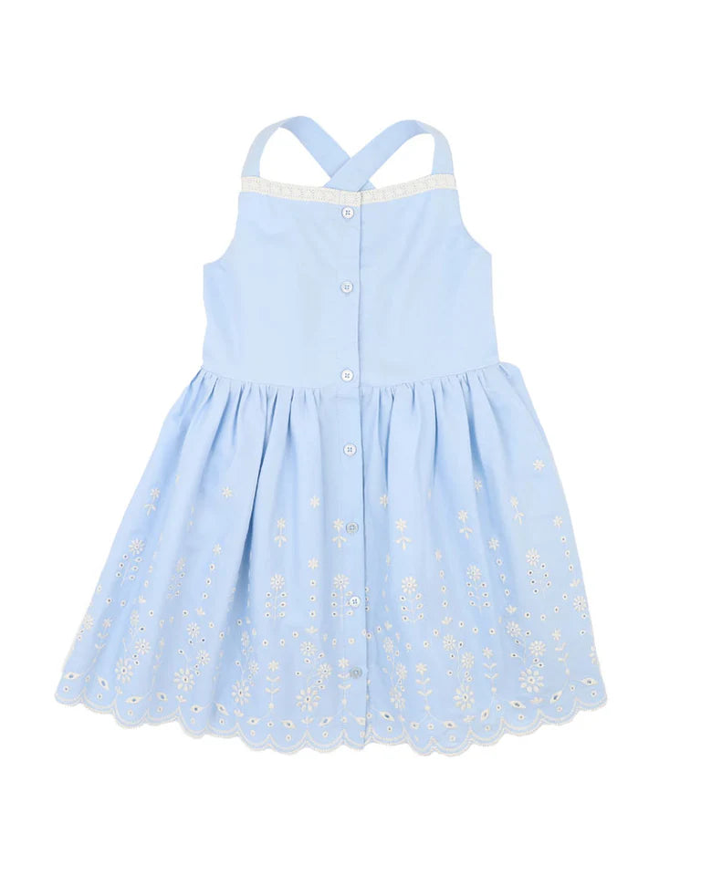 ZARA EMB. DRESS 3-7YRS