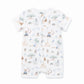 BRADY ORGANIC SS ZIP ROMPER