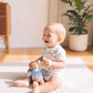 BRADY ORGANIC SS ZIP ROMPER