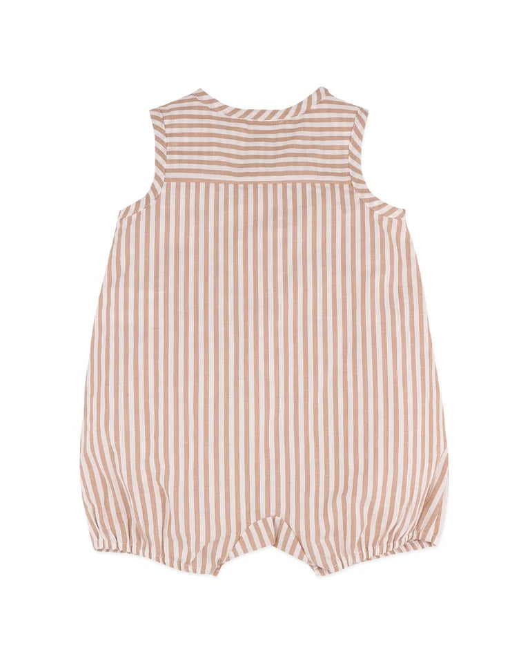 BRADY STRIPE WOVEN ROMPER