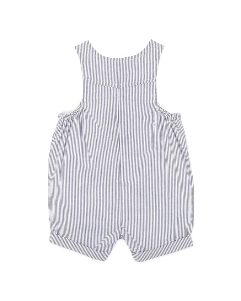 BRADY STRIPE WOVEN OVERALLS