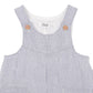 BRADY STRIPE WOVEN OVERALLS