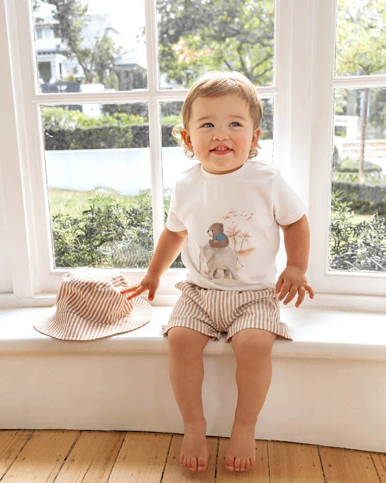 BRADY ORGANIC BEAR TEE