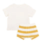 ORGANIC WIDE RIB SHORTS & TEE SET