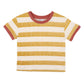 SWAY ORGANIC STRIPE WIDE RIB TEE 3-5Y