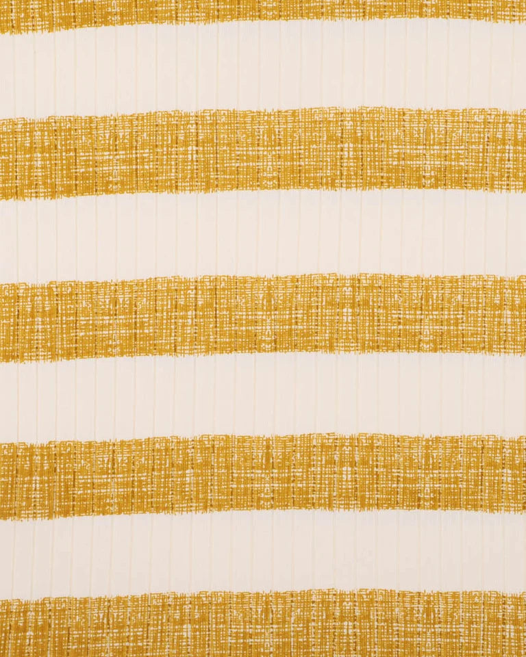 SWAY ORGANIC STRIPE WIDE RIB TEE 3-5Y