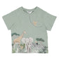 SWAY ORGANIC JUNGLE TEE 3-5Y