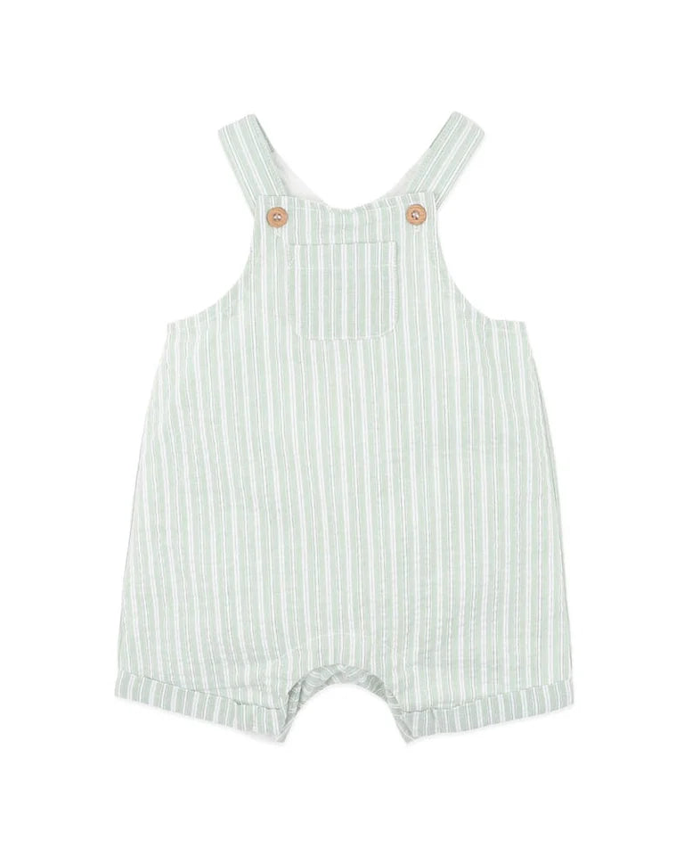 EVAN GREEN STRIPE OVERALLS