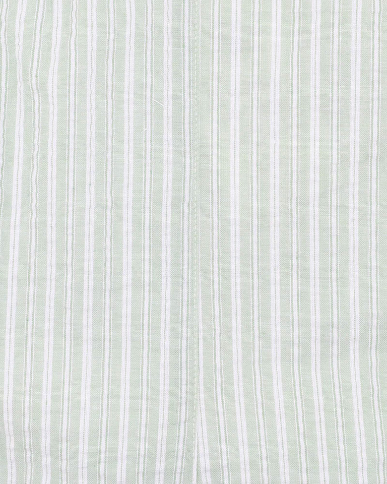 EVAN GREEN STRIPE OVERALLS