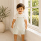EVAN GREEN STRIPE OVERALLS