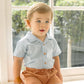 EVAN CHECK SHIRT BODYSUIT