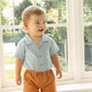 EVAN CHECK SHIRT BODYSUIT