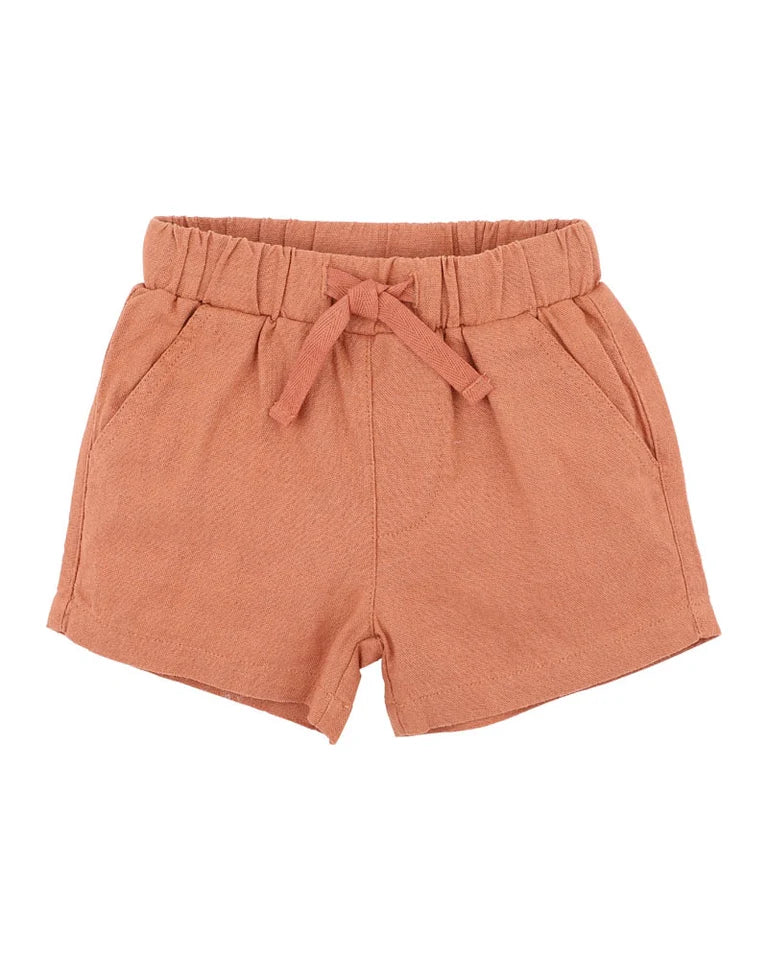 EVAN CARAMEL SHORTS 2-7Y
