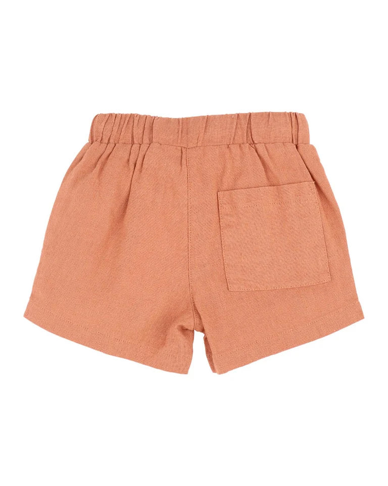EVAN CARAMEL SHORTS 2-7Y