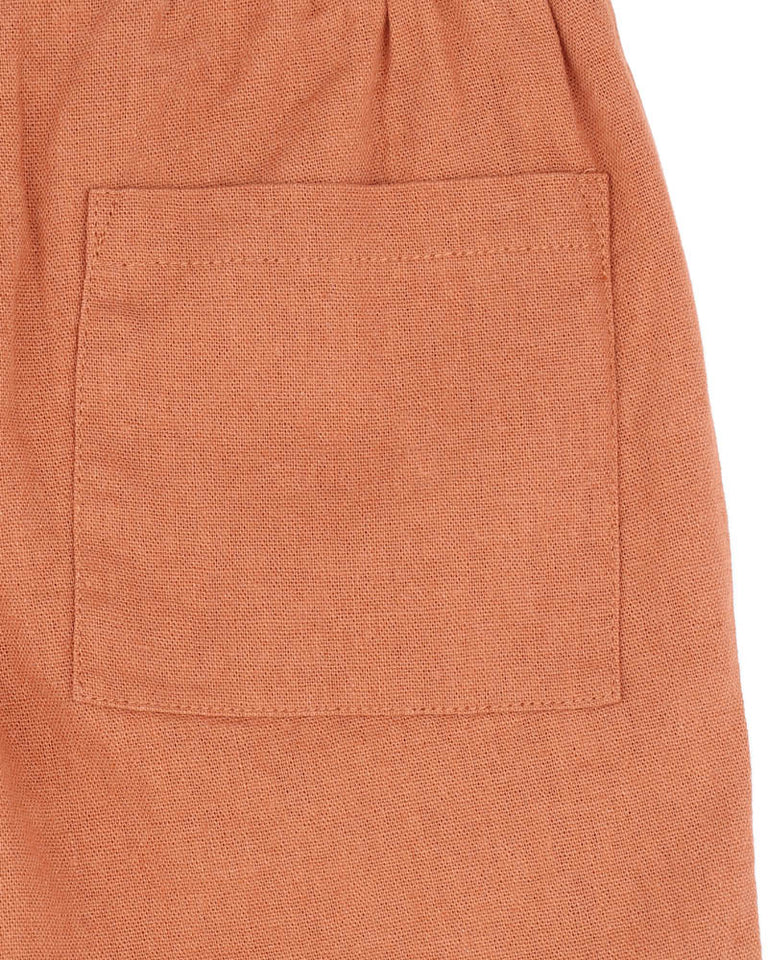 EVAN CARAMEL SHORTS 2-7Y