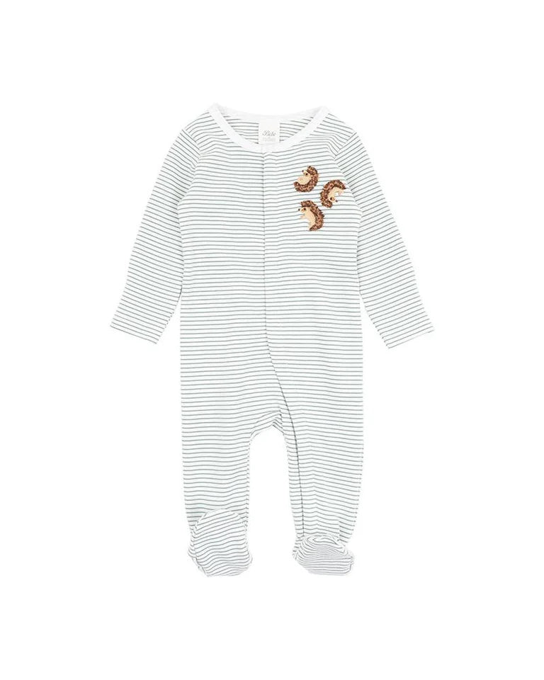 TOBY LS HEDGEHOG ONESIE