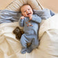 ALVIN VELOUR ZIP ONESIE