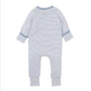 ALVIN STRIPE ORGANIC ZIPSUIT