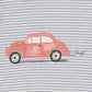 ALVIN STRIPE ORGANIC ZIPSUIT