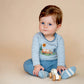 ALVIN ORGANIC STRIPE LS BODYSUIT