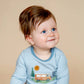 ALVIN ORGANIC STRIPE LS BODYSUIT