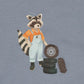 ALVIN RACCOON ORGANIC LS TEE