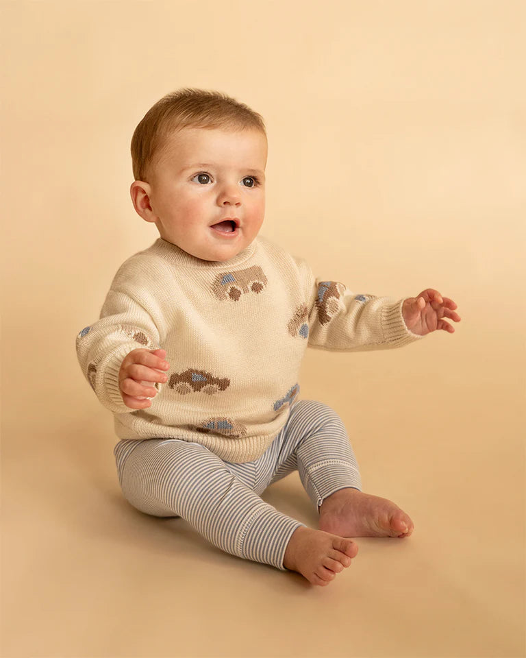 ALVIN STRIPE ORGANIC LEGGINGS