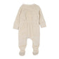 HUNTER STRIPE VELOUR ZIP ONESIE