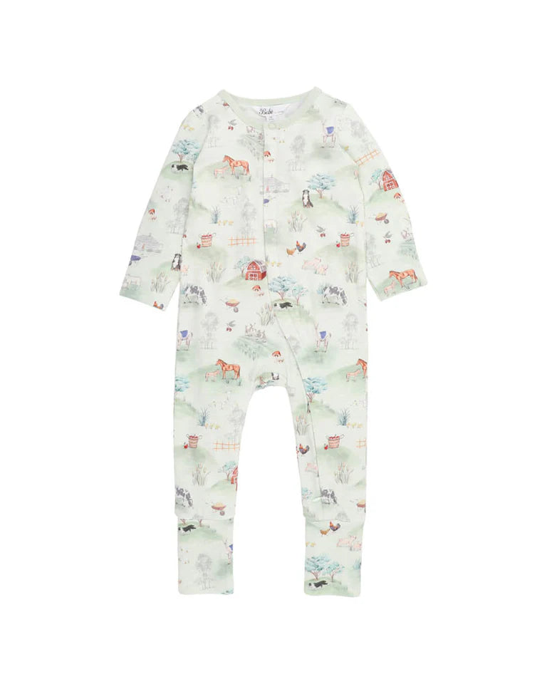 HUNTER ORGANIC LS ZIPSUIT