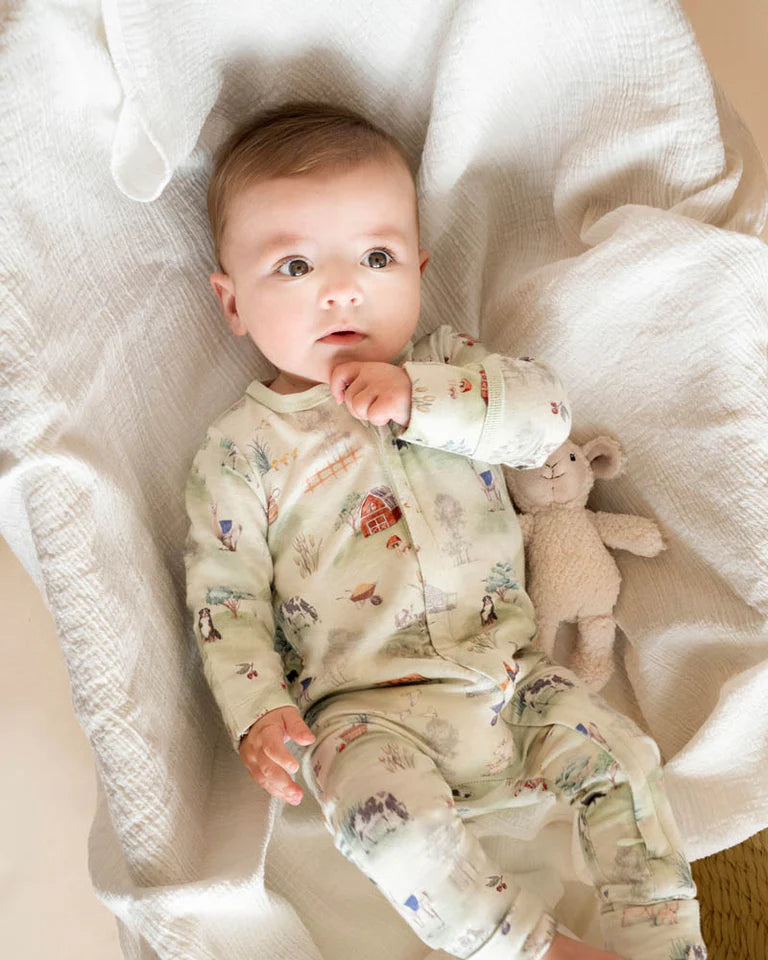 HUNTER ORGANIC LS ZIPSUIT