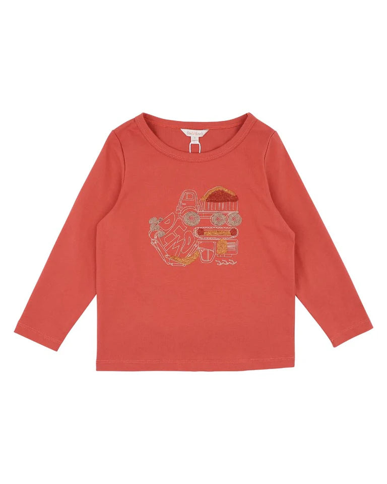 HUNTER CONSTRUCTION LS TEE 3-5 YRS