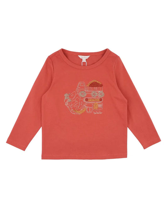HUNTER CONSTRUCTION LS TEE 3-5 YRS