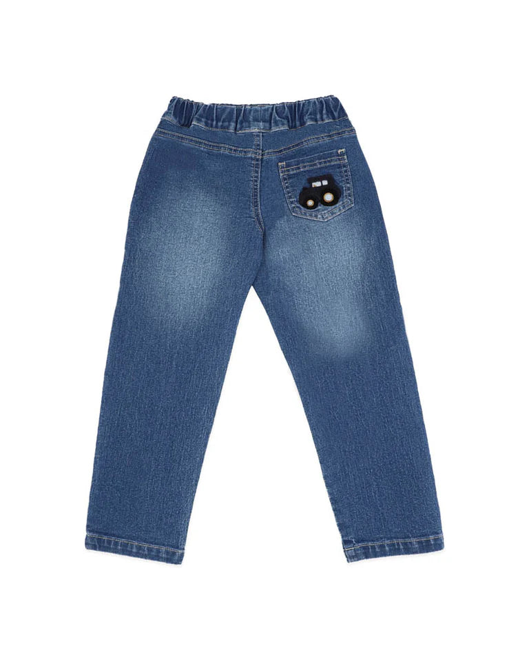 HUNTER DENIM PULL ON JEANS 3-5 YRS