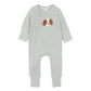 OTTO STRIPE ORGANIC ZIPSUIT
