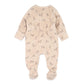 OTTO VELOUR ZIP ONESIE