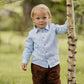 JAKE BLUE CHECK LS SHIRT 2-7 YRS
