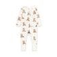 Bamboo Zipsuit - Mr Ted