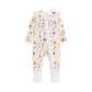 Bamboo Zipsuit - Sweet Florals
