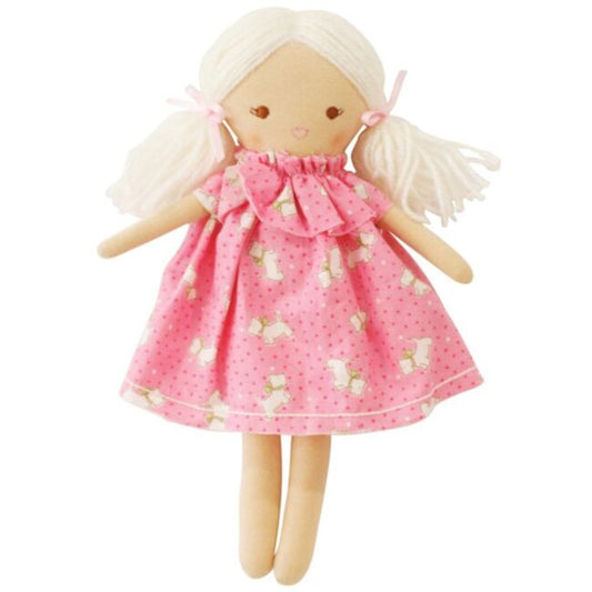 Mini Matilda Doll 24cm Pink Puppies