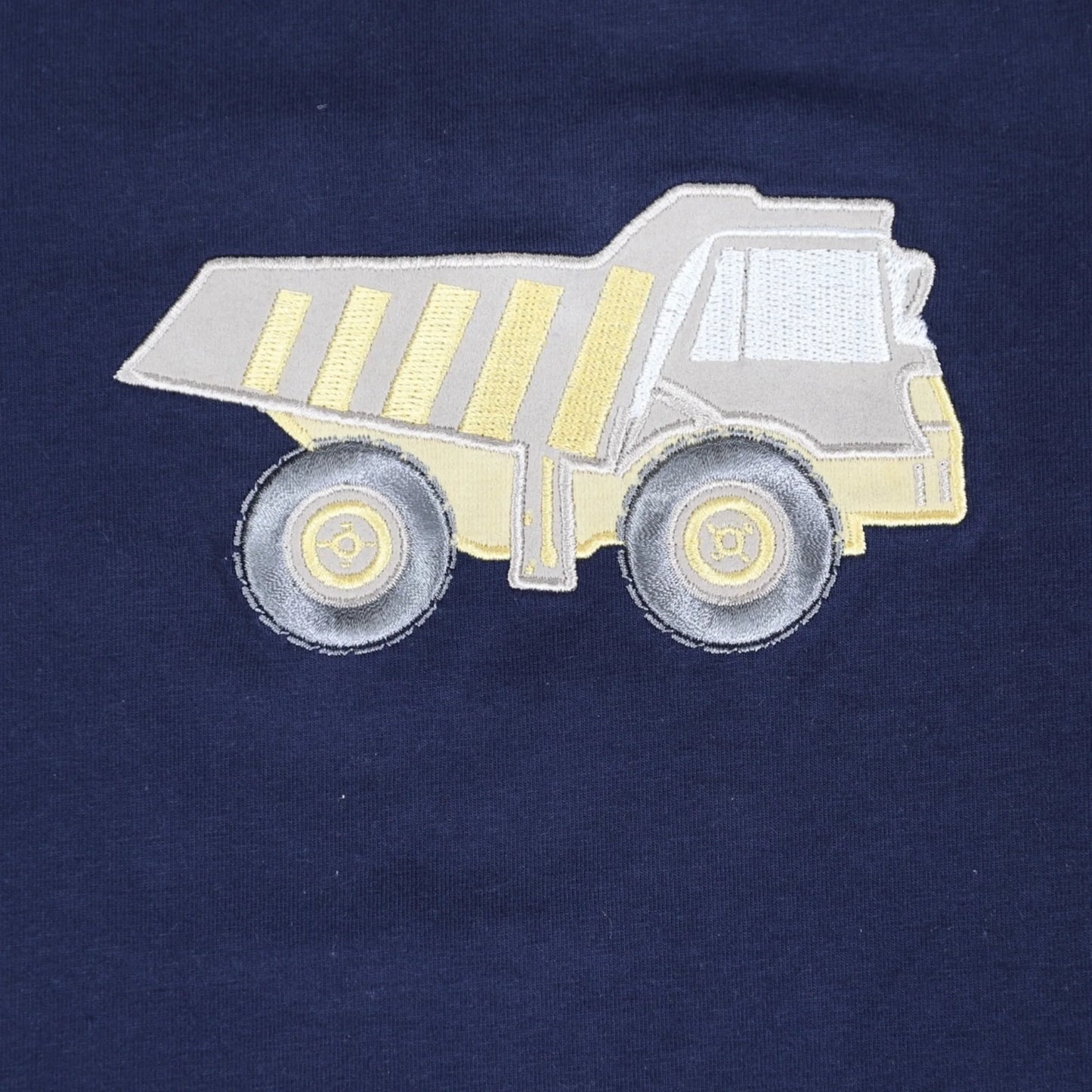 Truck Applique Tee Navy