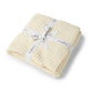 Cream -Diamond Knit Blanket