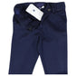 Stretch Twill Chino with Elastic Waist Navy