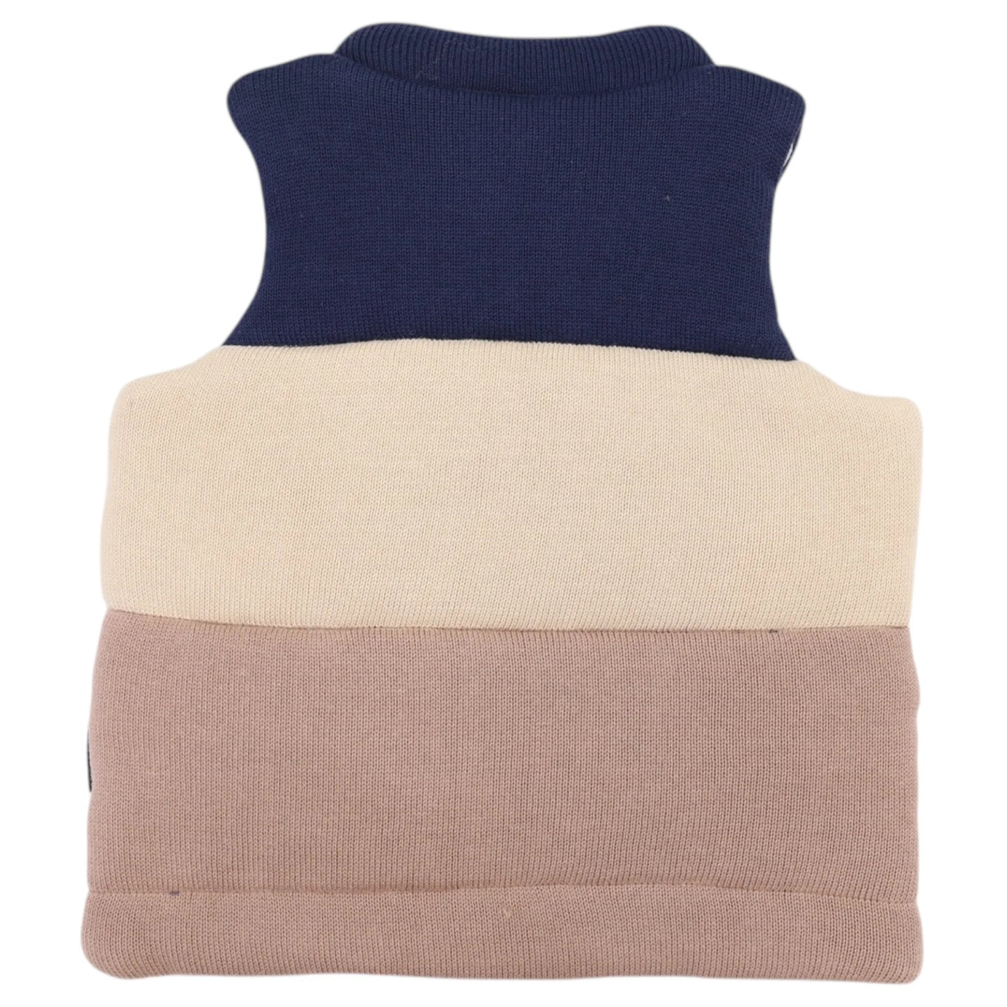 Padded Knit Vest Chestnut