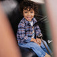 HUNTER CHECK LS SHIRT 3-5 YRS