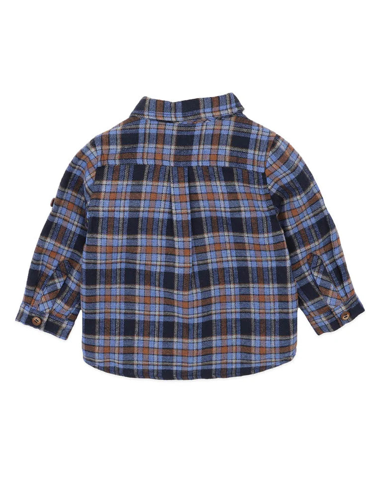 HUNTER CHECK LS SHIRT 3-5 YRS