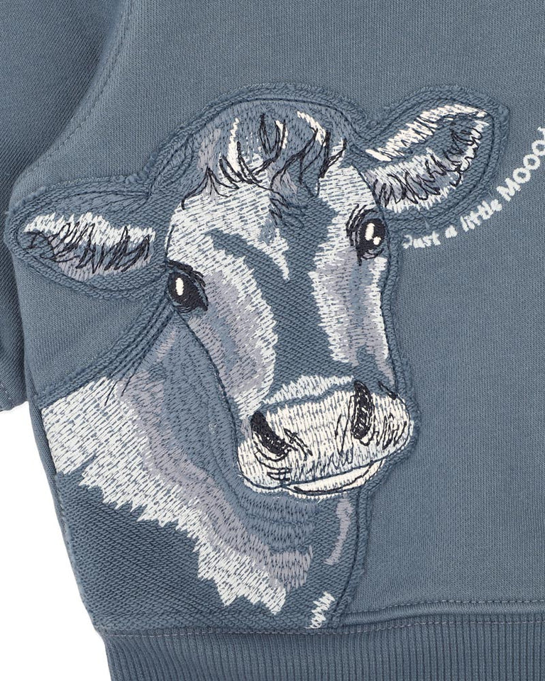 HUNTER COW SWEATSHIRT